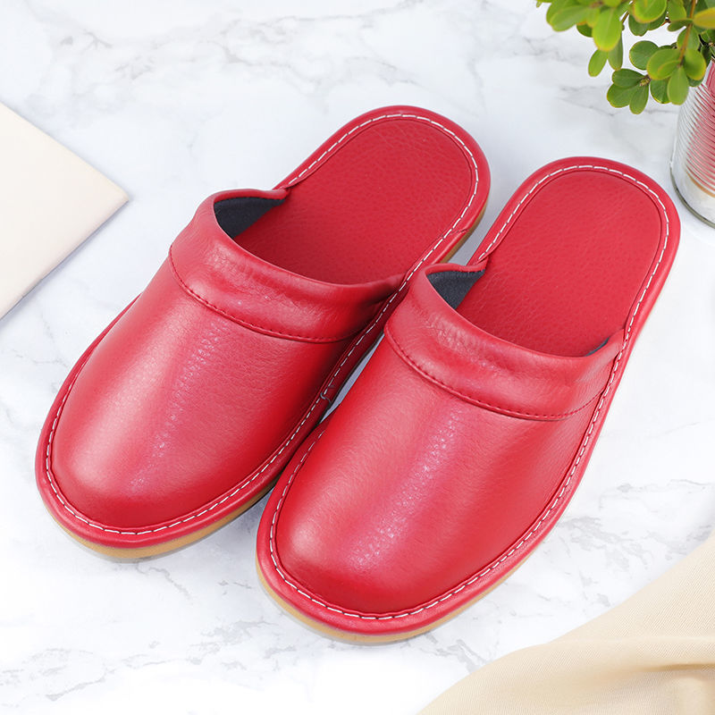 Plain Slippers Men Slides Indoor Slipper Mute Shoes Flip Flops