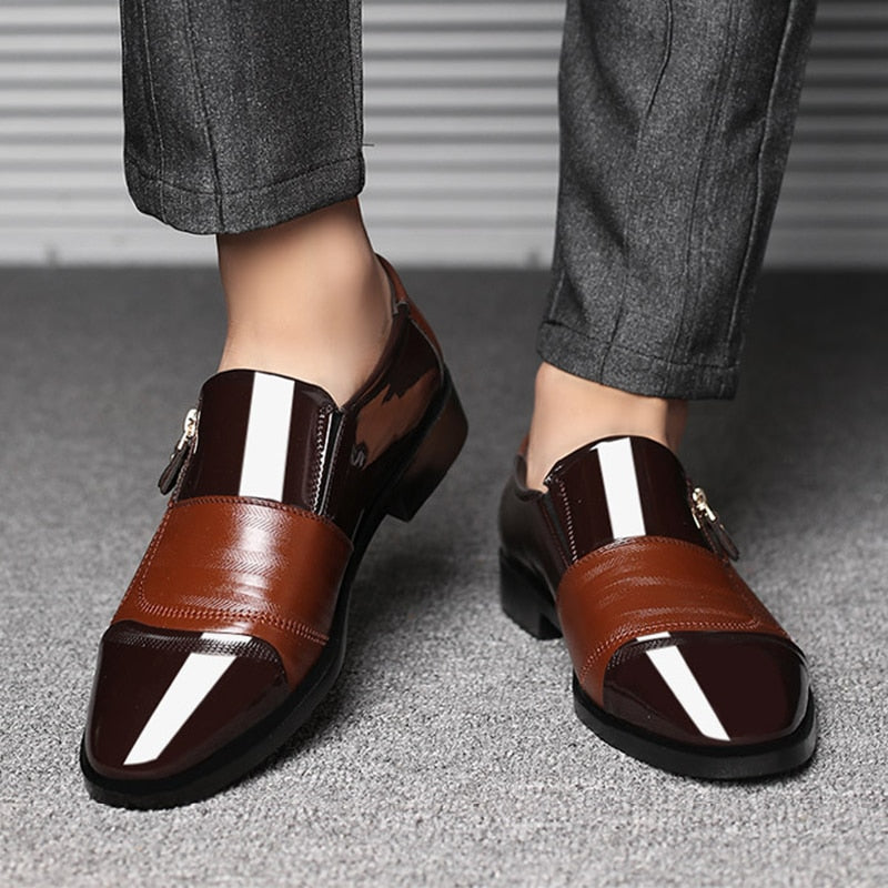 Classic Business Men Dress Shoes Fashion Shoes Men Slip on Shoes