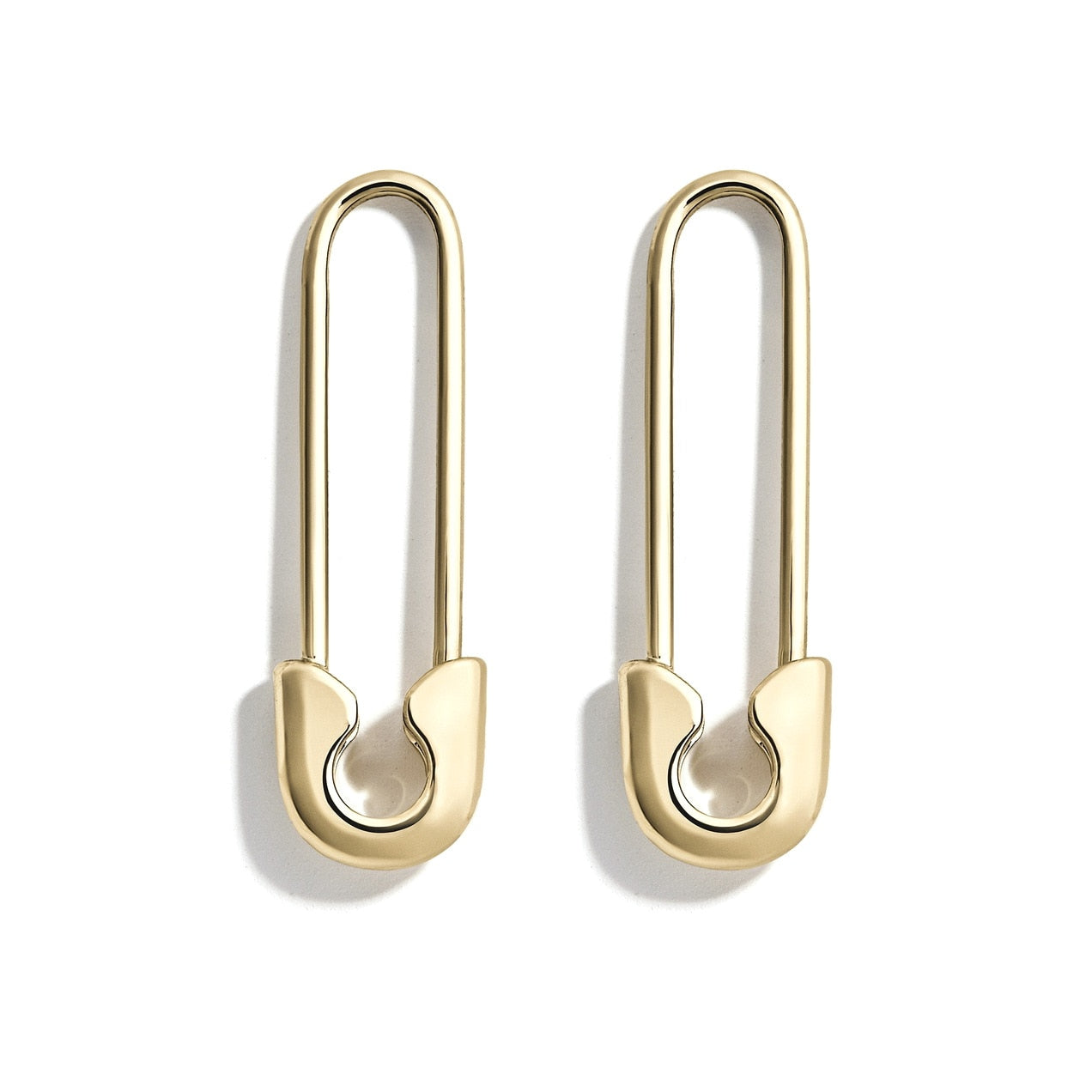 Trendy Women Simplicity Safety Pin Earrings