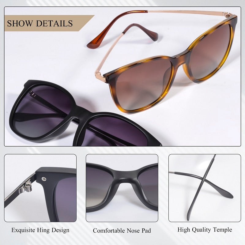 Vintage Women's Sunglasses Polarized Driving Sun Glasses