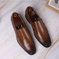 Classic Business Men Dress Formal Shoes Men Slip on Office Oxford Shoes