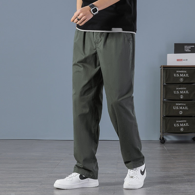 Summer Men's Loose Plus Size Casual Pants