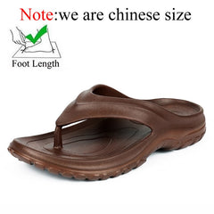 Summer Men Flip Flops Rubber Slippers Beach