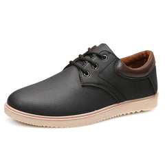 Men Casual Shoes Comfortable Flat Shoes Lace Up Oxfords Shoes