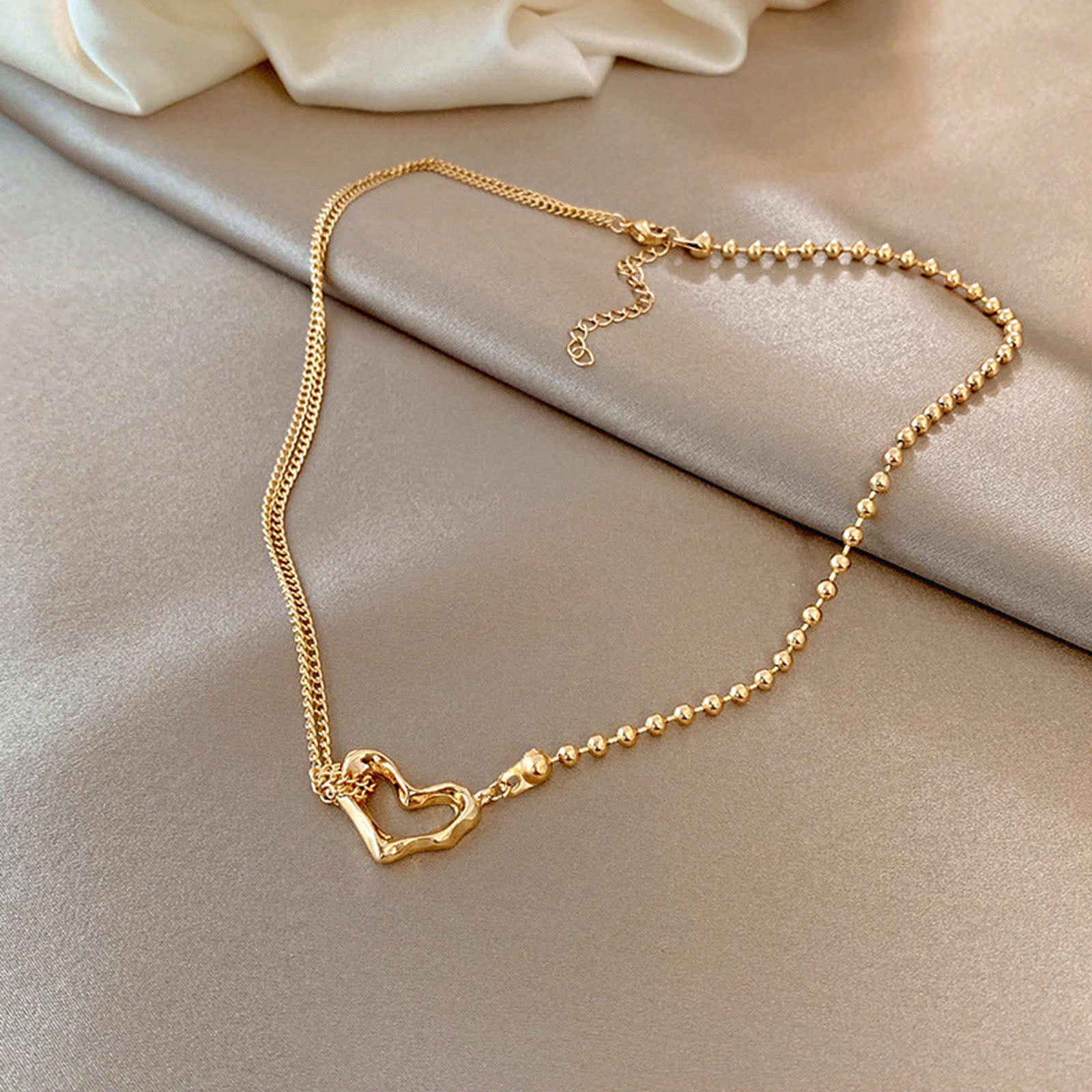 Classic Gold Color Stainless Steel Necklace