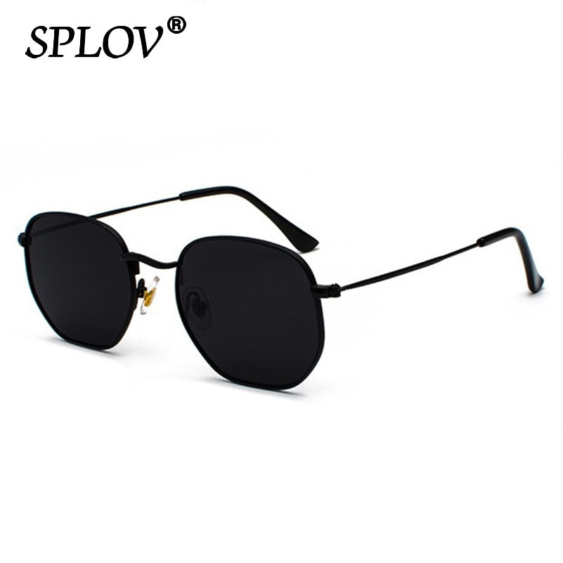 Men Women Sunglasses Square Polygon Sun Glasses