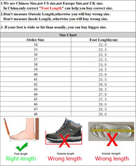 Winter Ankle Waterproof Lightweight Snow Boots Men Plush Warm Shoes