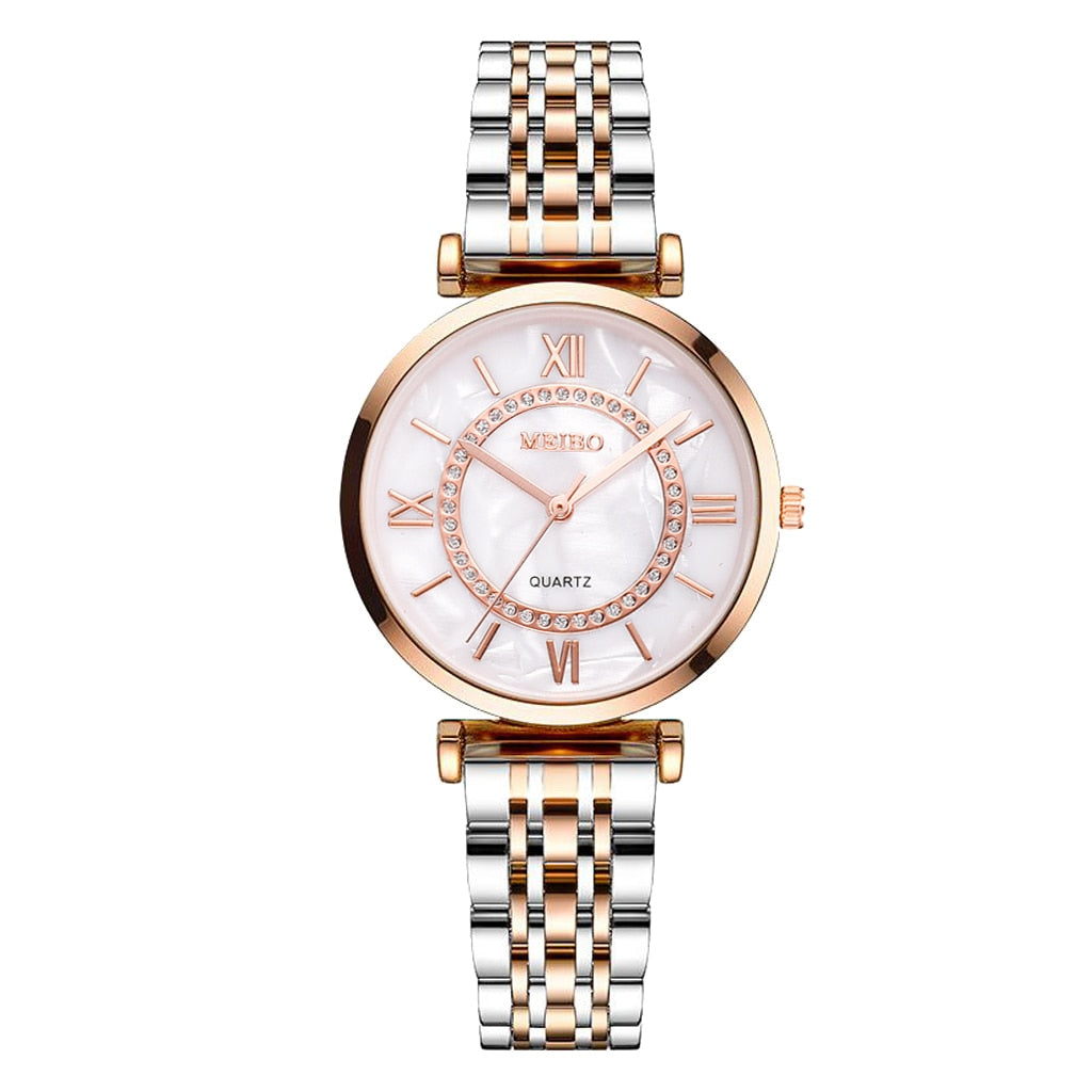 Crystal Women Bracelet Watches Fashion Diamond Ladies Quartz