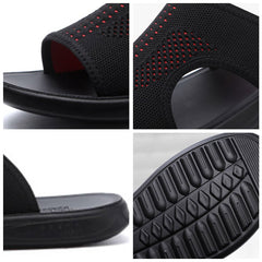 Men Anti-Slip Slippers Beach Shoes Flip Flops Sandals Indoor Slides