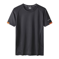 Quick Dry Sport T Shirt Men'S Short Sleeves Top Tees