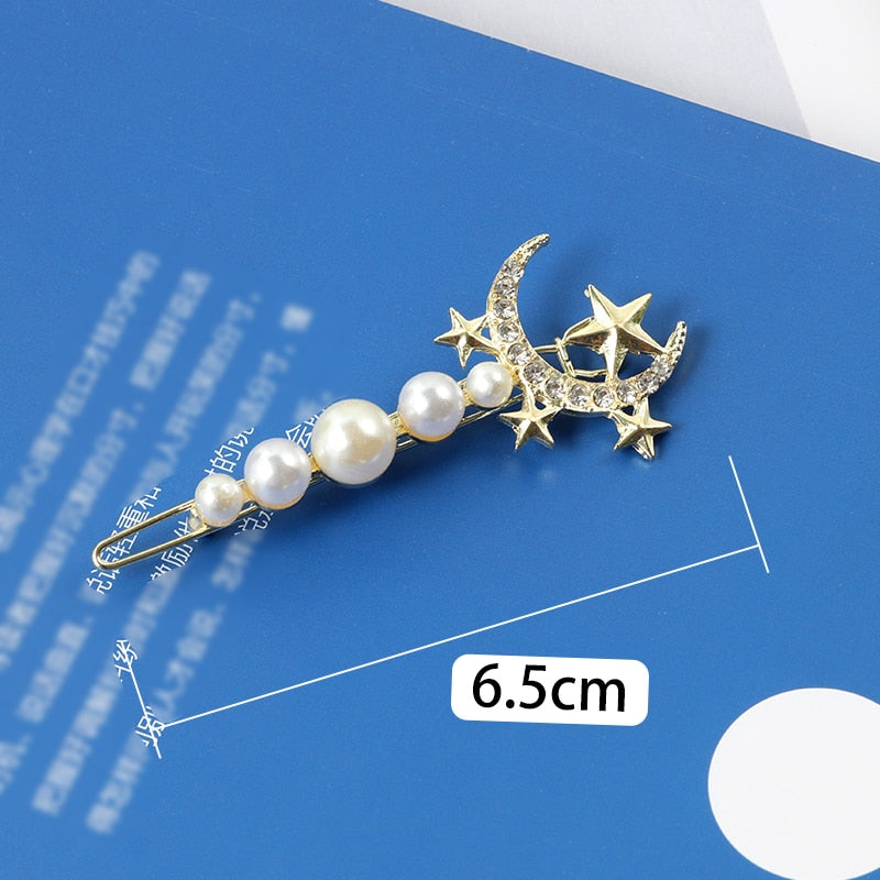 Women Shining Crystal Rhinestone Luxury Hair Clip