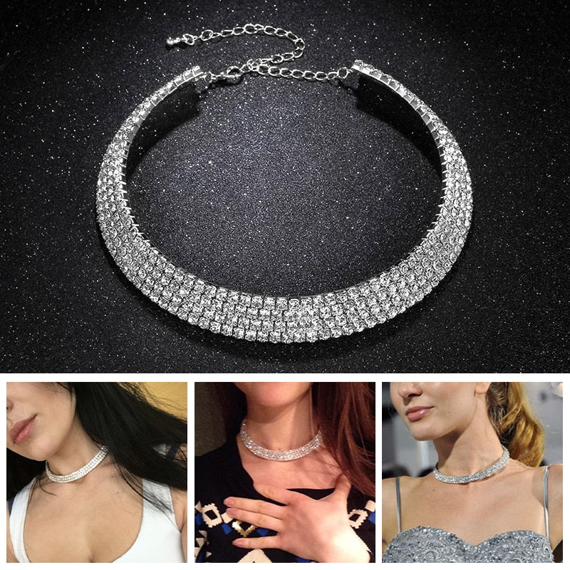 Style Women Bundle Neck Element Necklace Fashion Jewelry