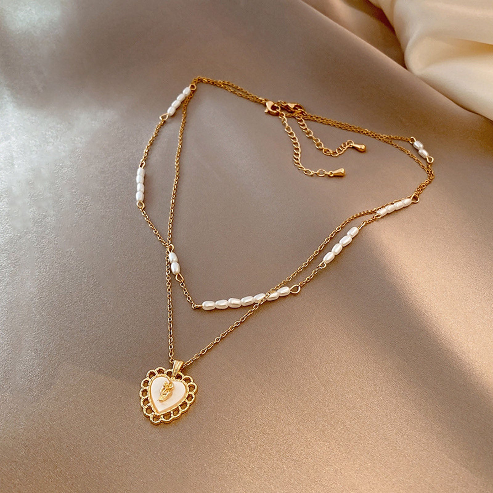 Classic Gold Color Stainless Steel Necklace