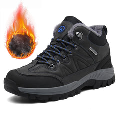 Winter Men Boots Warm Snow Boots Waterproof Outdoor Boots Work Shoes