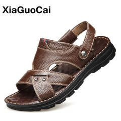 Men Sandals Platform Wear-resistant Beach Shoes Breathable Leisure Footwear