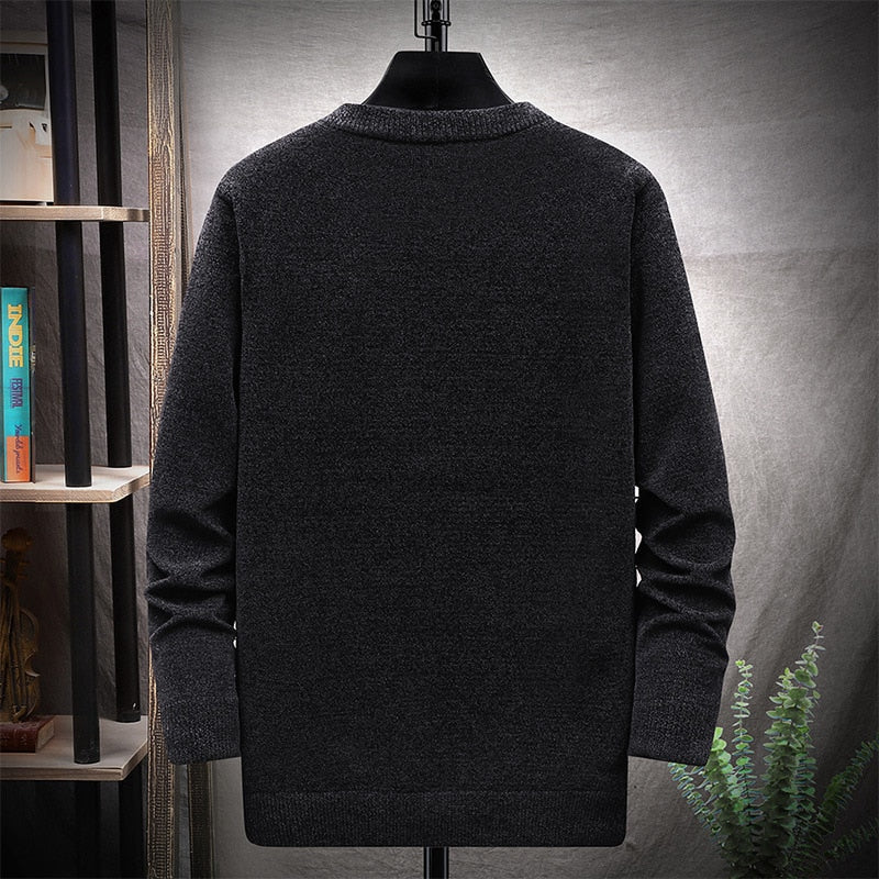 Non-Iron Sweaters Men Classic Style Casual Pullovers