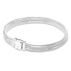 Stainless Steel Mesh Bracelets With Charm Bracelets Bangles