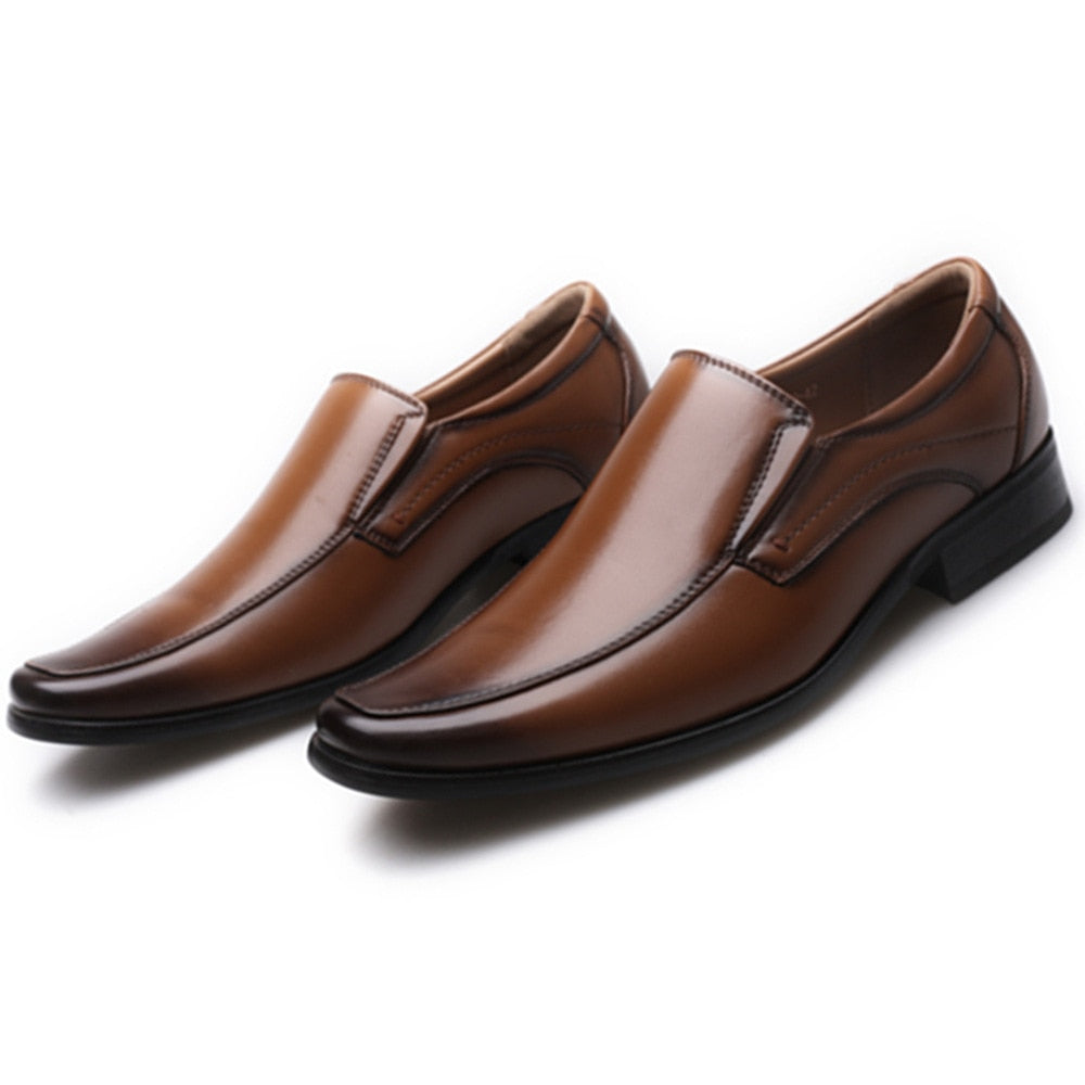 Classic Business Men Dress Formal Shoes Men Slip on Office Oxford Shoes