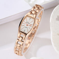 Fashion Watches Women Waterproof Rose Gold Lady Quartz