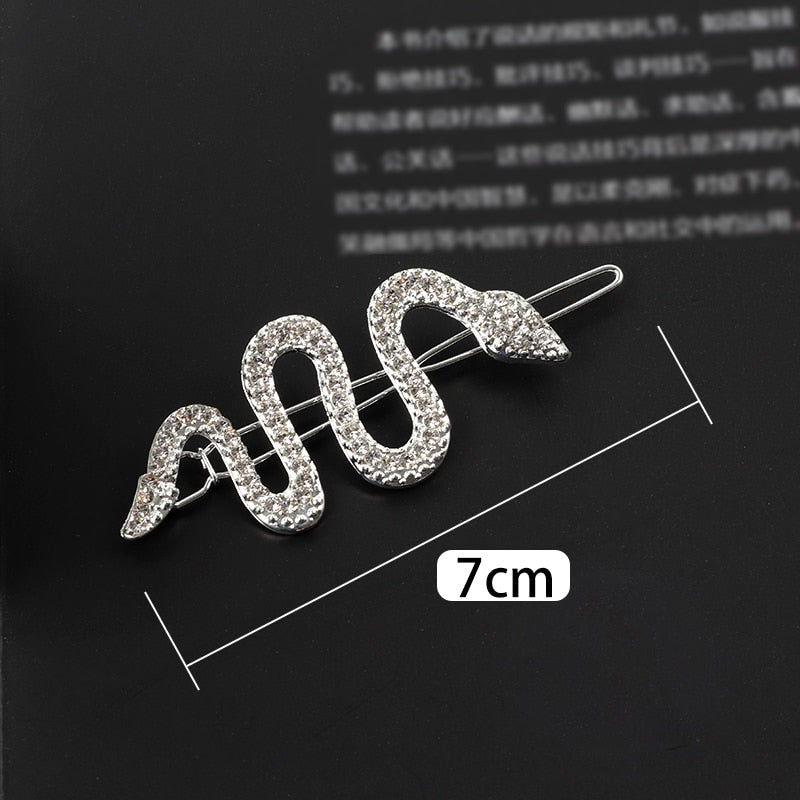 Women Shining Crystal Rhinestone Luxury Hair Clip