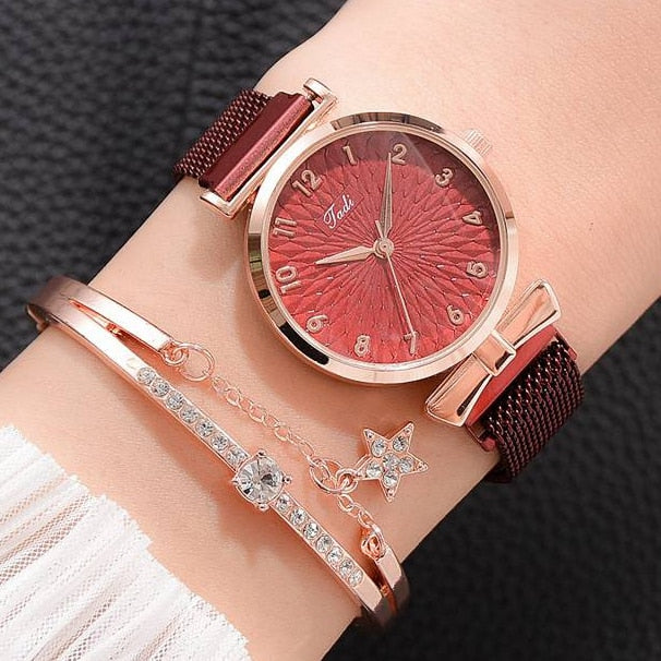 Women Bracelet Quartz Watches  Ladies Sports Dress Wrist Watch