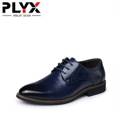 Men Dress Shoes Leather Formal Wedding Oxford Shoes