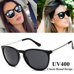 Retro Male Round Sunglasses Women