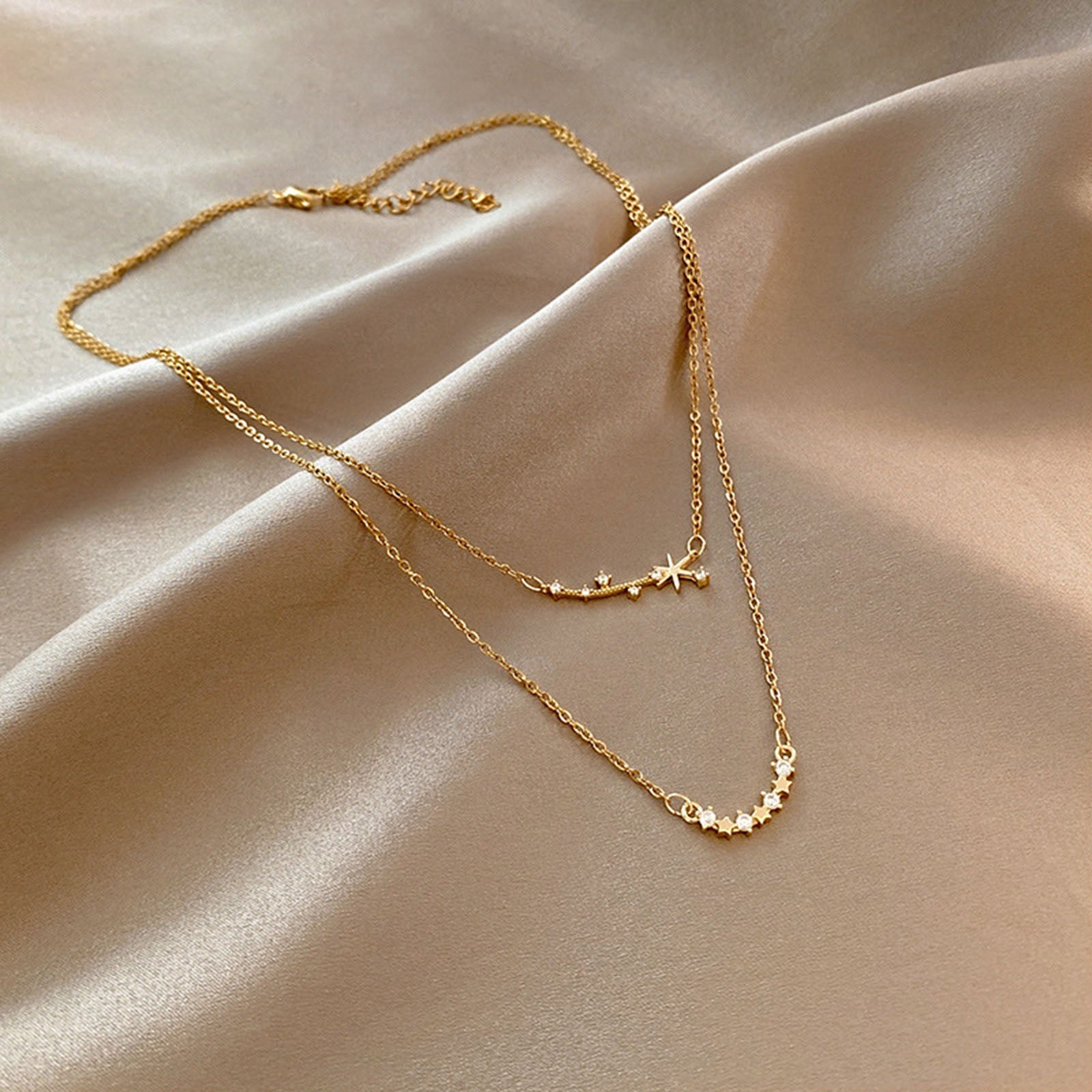 Classic Gold Color Stainless Steel Necklace