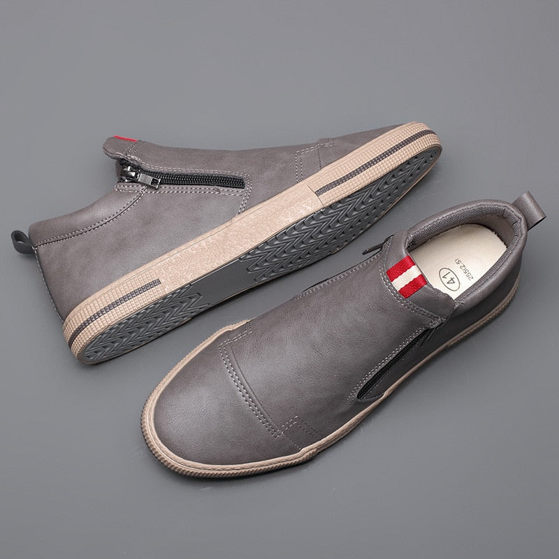 Sneakers Men Loafers Shoes Fashion Slip on Men Driving Shoes Soft