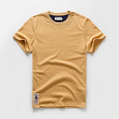Men T-shirt Causal O-neck Basic High Quality Classical Tops
