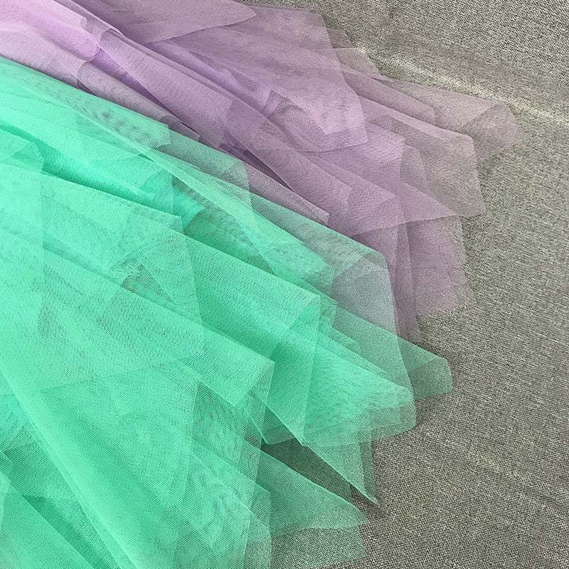 Tulle Skirts Womens Irregular Fashion Elastic High Waist Mesh Tutu Skirt