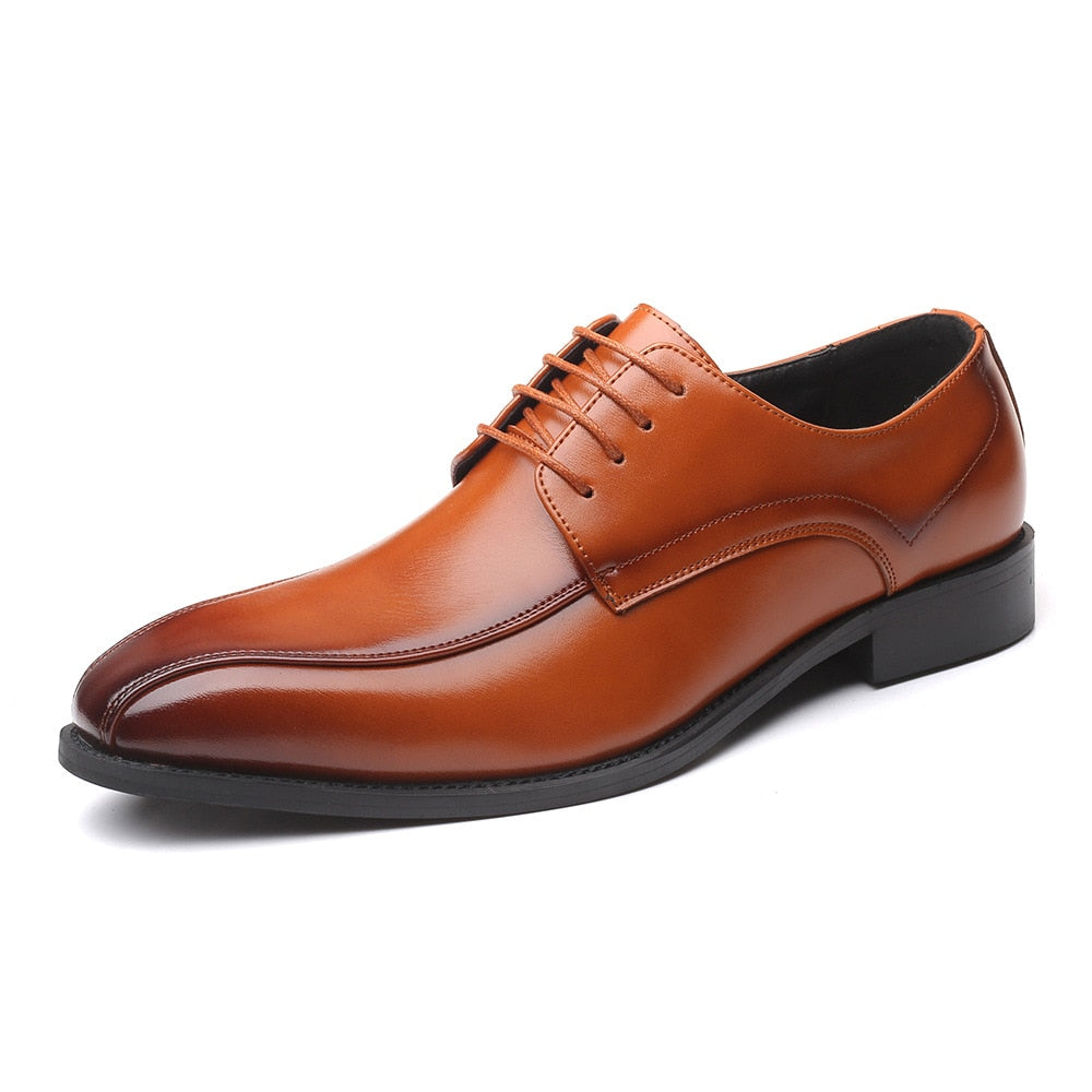 Men Shoes Dress Luxury Brand Elegant Design Business Formal Shoes