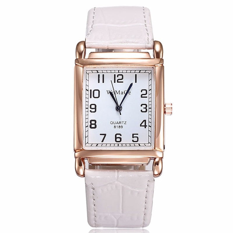 Watches for Women Square Rose Gold Wrist  Ladies Quartz