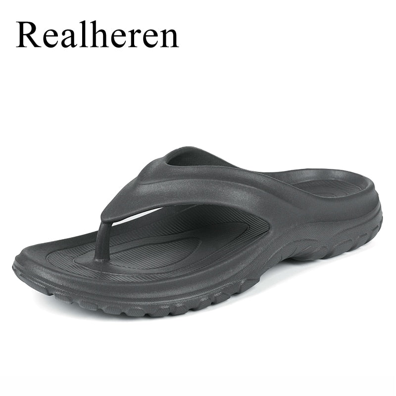 Summer Men Flip Flops Rubber Slippers Beach