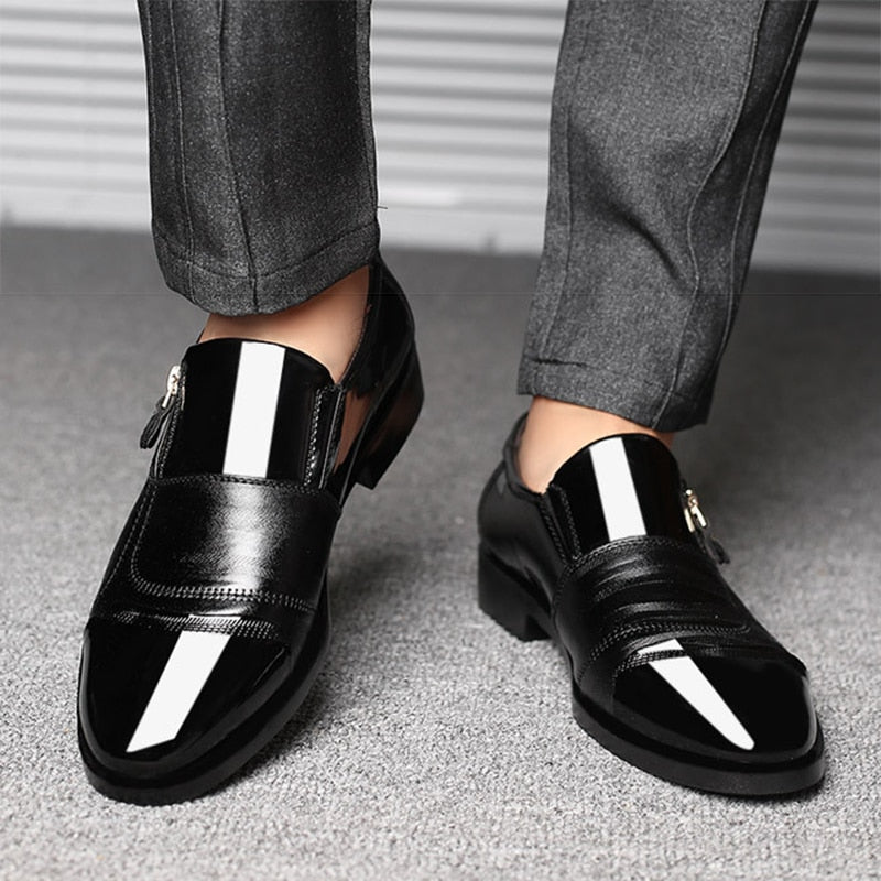 Classic Business Men Dress Shoes Fashion Shoes Men Slip on Shoes