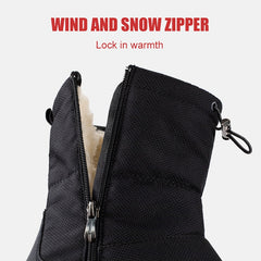 Winter Shoes Men Boots Waterproof Non-slip Thick Fur Platform Boots