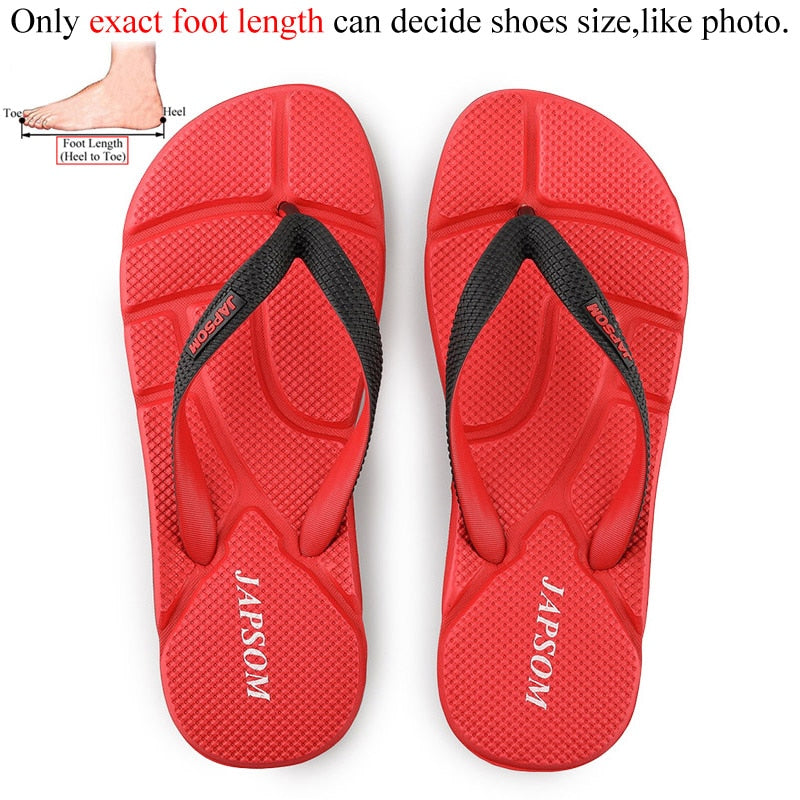 Summer Light Mens Flip Flops Men Beach Slippers