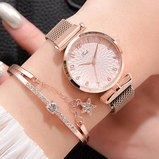 Women Bracelet Quartz Watches  Ladies Sports Dress Wrist Watch