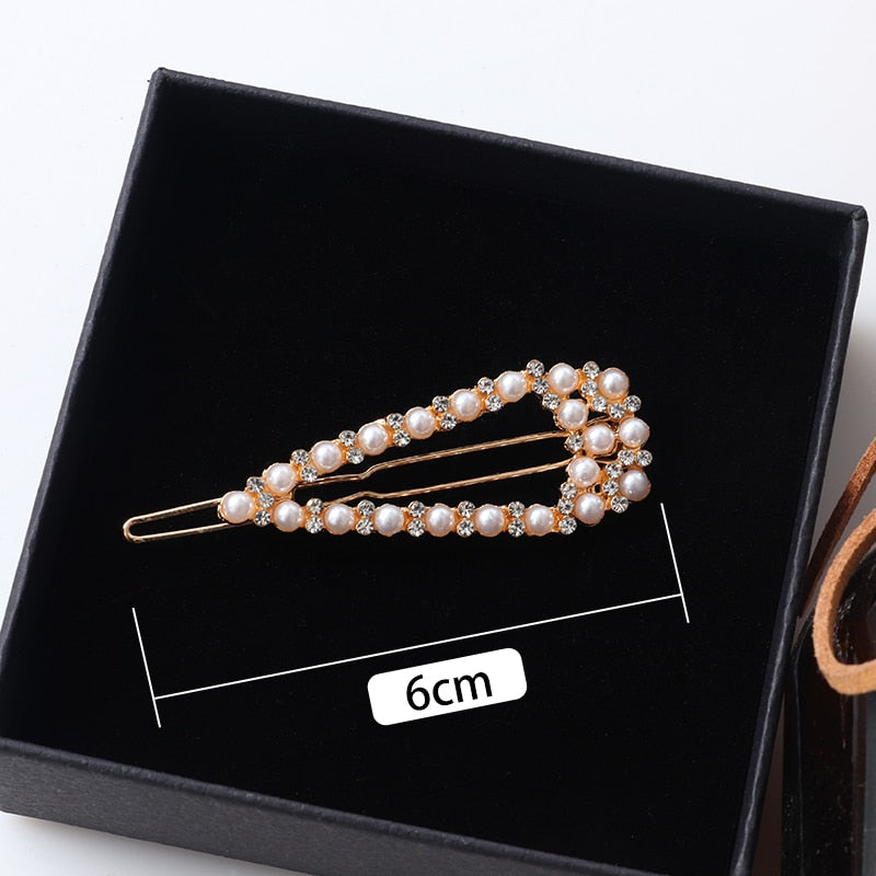 Women Shining Crystal Rhinestone Luxury Hair Clip