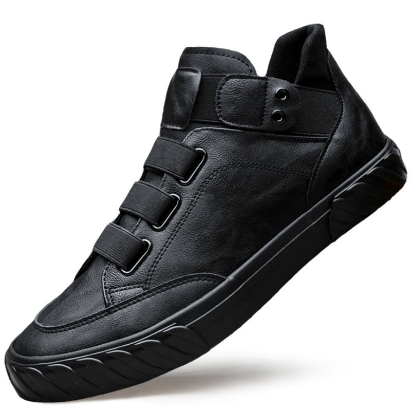 Men Shoes Comfortable Loafer Shoes High Top Sneakers