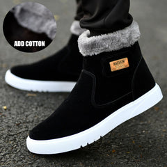 Thick Warm Men Boots Shoes Winter Snow Boots High-top Boots