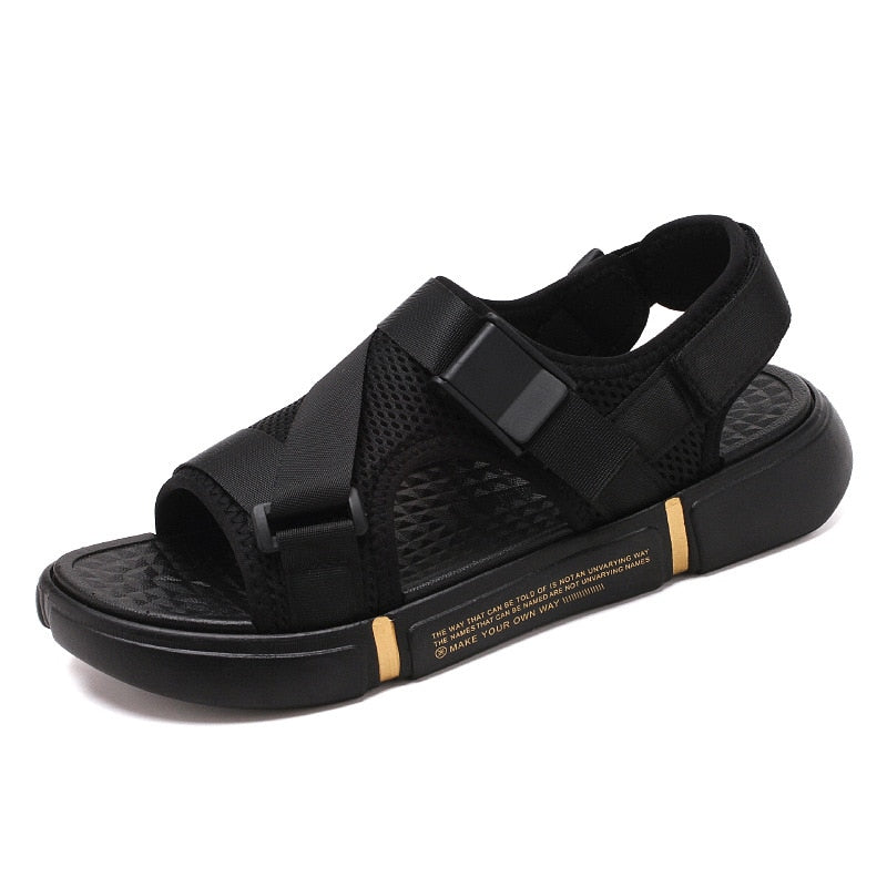 Outdoor Breathable Comfort Slip on Open Shoes Casual Men Sandals