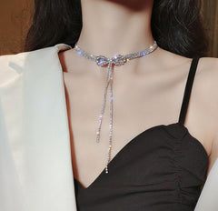 Pearl Choker Necklace  Clavicle Chain Fashion Necklace