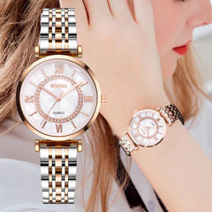 Crystal Women Bracelet Watches Fashion Diamond Ladies Quartz