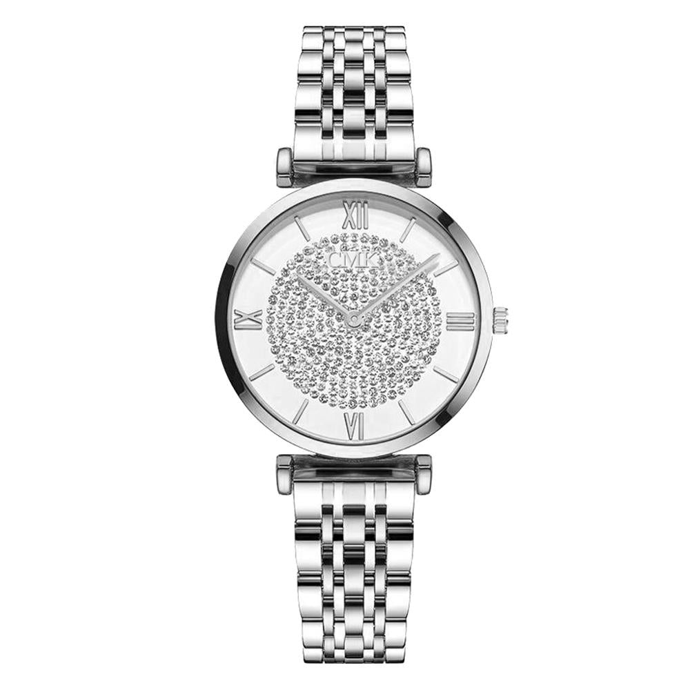 Crystal Women Bracelet Watches Fashion Diamond Ladies Quartz