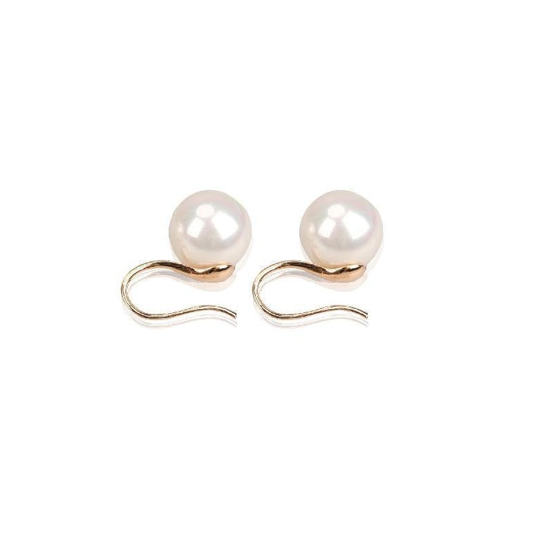 Elegant Women Earrings Imitation Pearls Ball Hook Earrings