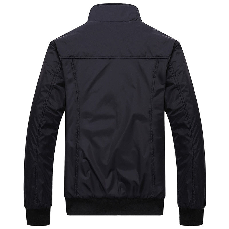 Mens Jackets Coats Sportswear Stand Collar Slim Jackets Bomber Jackets