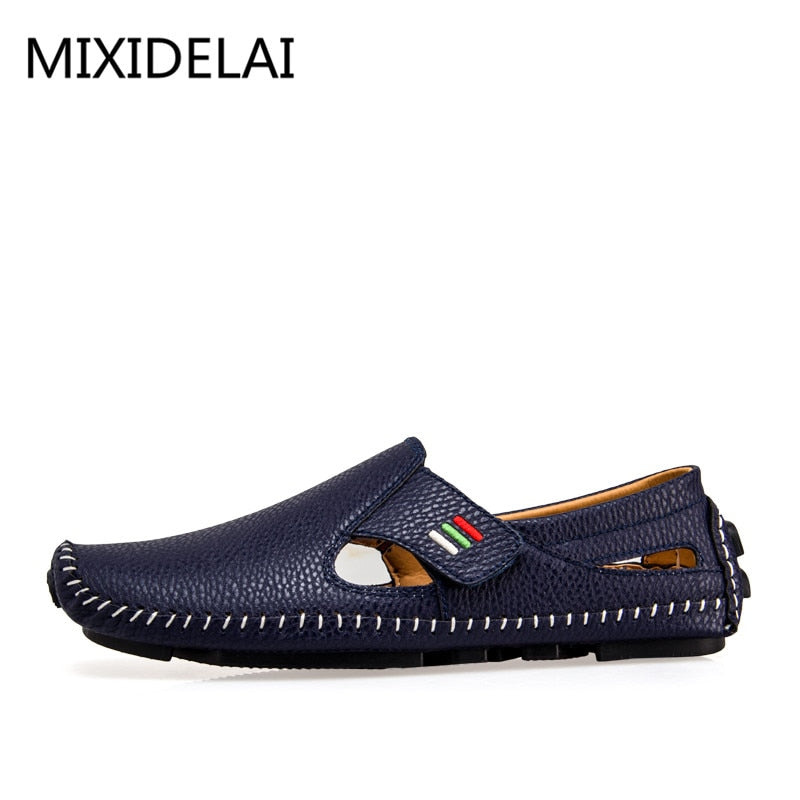 Men Loafers Breathable Casual Shoes Driving Boats Shoes Flats