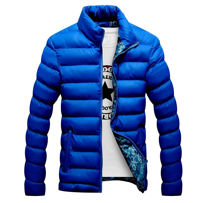 Winter Jackets Men Winter Warm Slim Coats Casual Windbreaker Jackets