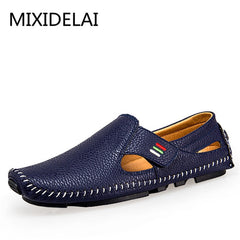 Men Loafers Breathable Casual Shoes Driving Boats Shoes Flats